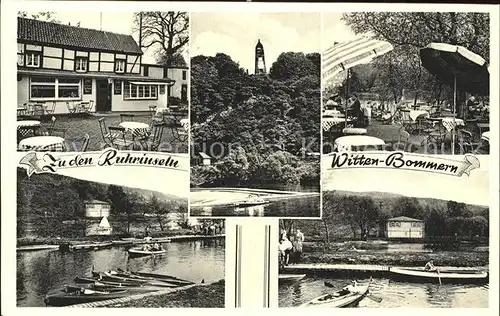 Bommern Zu den Ruhrinseln Restaurant / Witten /Ennepe-Ruhr-Kreis LKR