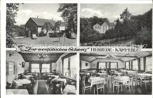 Herbede Restaurant zur westfaelischen Schweiz / Witten /Ennepe-Ruhr-Kreis LKR