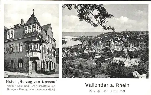 Vallendar Hotel Herzog von Nassau / Vallendar /Mayen-Koblenz LKR