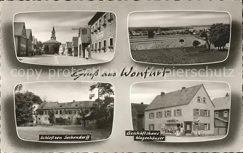 Wonfurt Schloss von Seckendorff  / Wonfurt /Hassberge LKR