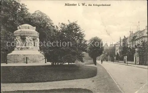Muenster Westfalen Kriegerdenkmal / Muenster /Muenster Stadtkreis