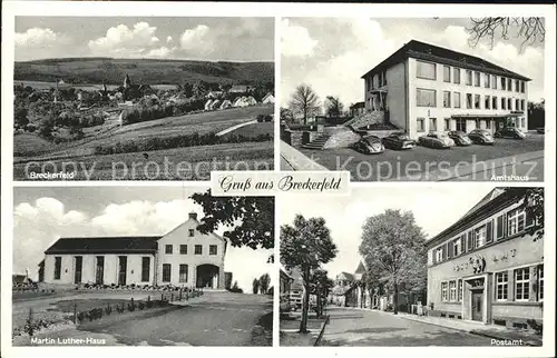 Breckerfeld Post Amtshaus Martin-Luther-Haus / Breckerfeld /Ennepe-Ruhr-Kreis LKR