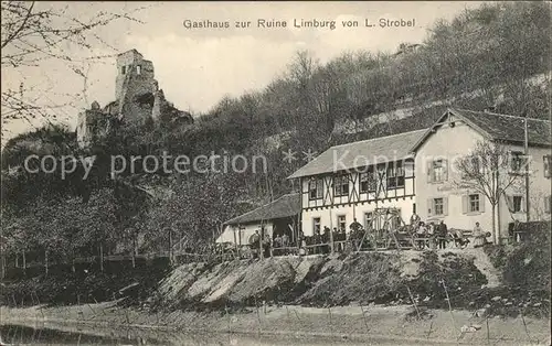 Riegel Kaiserstuhl Gasthaus zur Ruine Limburg L. Strobel / Riegel am Kaiserstuhl /Emmendingen LKR