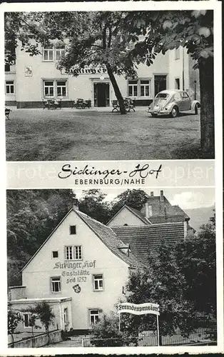 Ebernburg Sickinger Hof Pension / Bad Muenster am Stein-Ebernburg /Bad Kreuznach LKR