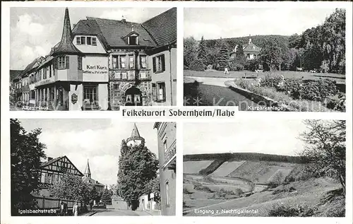 Bad Sobernheim Felkekurort Igelsbachstrasse Kurpark / Bad Sobernheim /Bad Kreuznach LKR