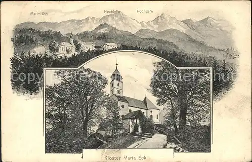 Traunstein Oberbayern Kloster Maria Eck Wallfahrtsort  / Traunstein /Traunstein LKR