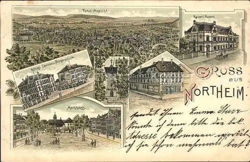 Northeim Postamt Buergerschule / Northeim /Northeim LKR