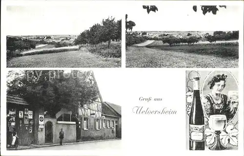 Uelversheim Gasthaus zum Schwanen / Uelversheim /Mainz-Bingen LKR
