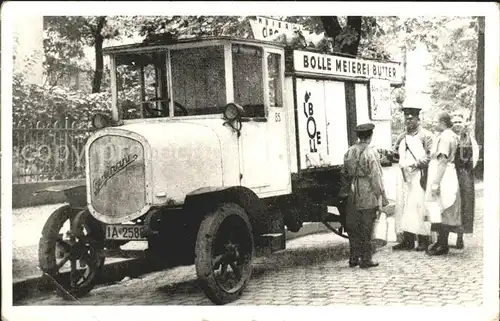 Berlin Verkaufswagen Boll Meierei Buttter / Berlin /Berlin Stadtkreis