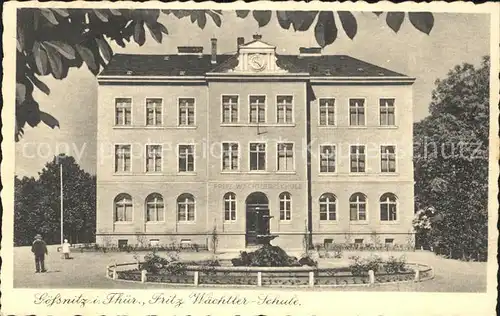 Goessnitz Thueringen Fritz Waechtler Schule / Goessnitz Thueringen /Altenburger Land LKR