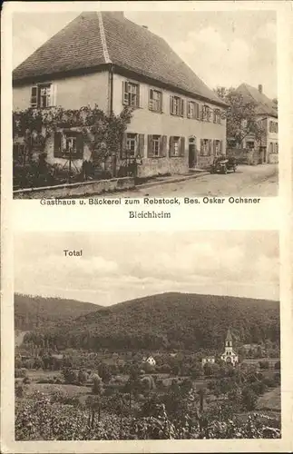 Bleichheim Gasthaus Baeckerei zum Rebstock Oskar Ochsner / Herbolzheim /Emmendingen LKR