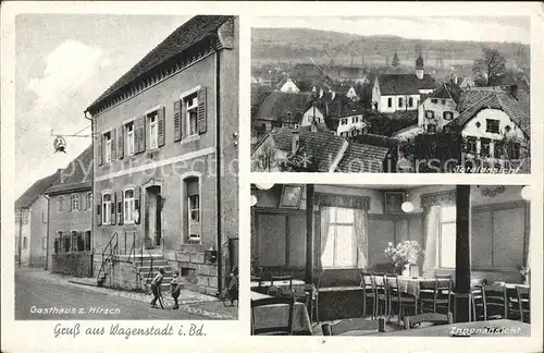 Wagenstadt Gasthaus zum Hirsch / Herbolzheim /Emmendingen LKR