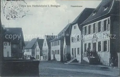 Herbolzheim Breisgau Hauptstrasse Brunnen / Herbolzheim /Emmendingen LKR