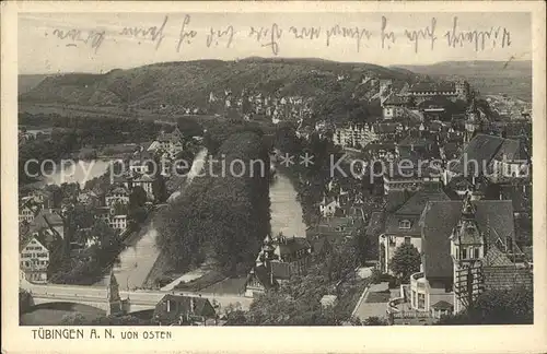 Tuebingen von Osten  / Tuebingen /Tuebingen LKR