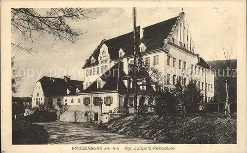 Wasserburg Inn Kgl. Luitpold-Realschule / Wasserburg a.Inn /Rosenheim LKR