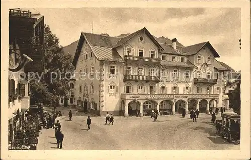 Oberammergau Kurhotel Wittelsbach links Hotel Alte Post / Oberammergau /Garmisch-Partenkirchen LKR
