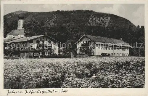 Jachenau J. Pfund's Gasthof zur Post / Jachenau /Bad Toelz-Wolfratshausen LKR