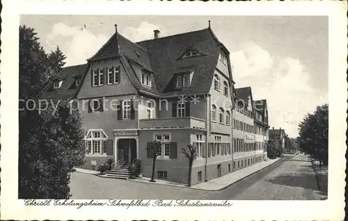 Bad Sebastiansweiler Christl. Erholungsheim Schwefelbad / Moessingen /Tuebingen LKR