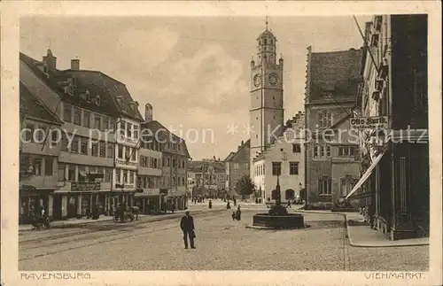 Ravensburg Wuerttemberg Viehmarkt / Ravensburg /Ravensburg LKR