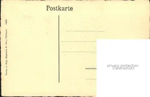 Tuebingen Pfleghof Aufgang zum Fechtboden / Tuebingen /Tuebingen LKR