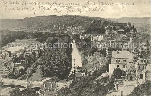 Tuebingen von Osten / Tuebingen /Tuebingen LKR