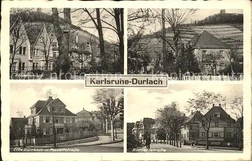 Karlsruhe Baden Durlach Rittnertstrasse Fechtstrasse Ecke Duerrbach Posseltstrasse  / Karlsruhe /Karlsruhe LKR
