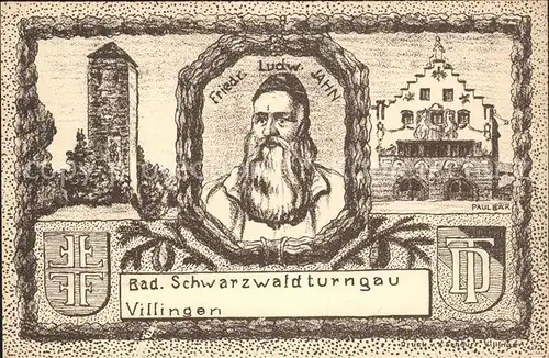 Villingen-Schwenningen Friedr. Ludw. Jahn Paul Baer  / Villingen-Schwenningen /Schwarzwald-Baar-Kreis LKR