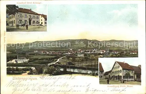 Untereggingen Gasthof Drei Koenige Handlung Frid. Benz / Eggingen /Waldshut LKR