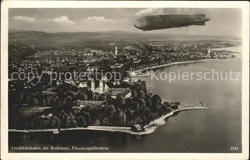 Friedrichshafen Bodensee Fliegeraufnahme / Friedrichshafen /Bodenseekreis LKR