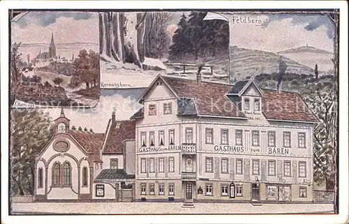 Oberursel Taunus Feldberg Gasthaus Baeren  / Oberursel (Taunus) /Hochtaunuskreis LKR