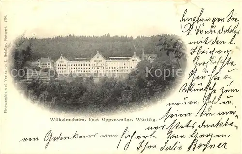Wilhelmsheim  / Oppenweiler /Rems-Murr-Kreis LKR