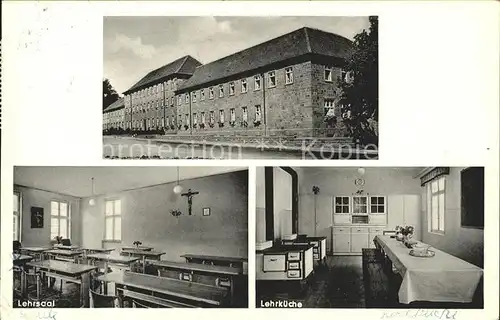Wallduern Erzb. Kindreheim St. Kilian Lehrsaal Lehrkueche / Wallduern /Neckar-Odenwald-Kreis LKR