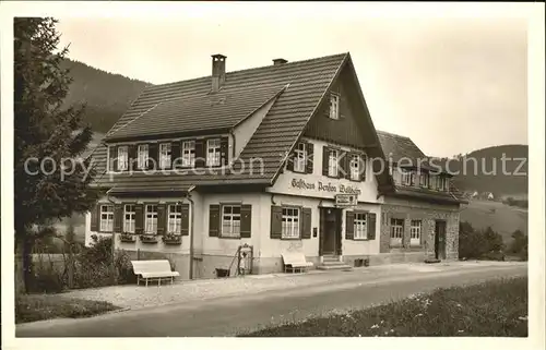 Tonbach Gasthaus z. Waldheim Station Batersbronn / Baiersbronn /Freudenstadt LKR