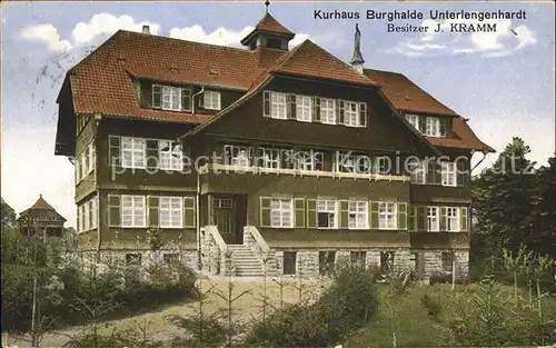 Unterlengenhardt Kurhaus Burghalde  / Bad Liebenzell /Calw LKR