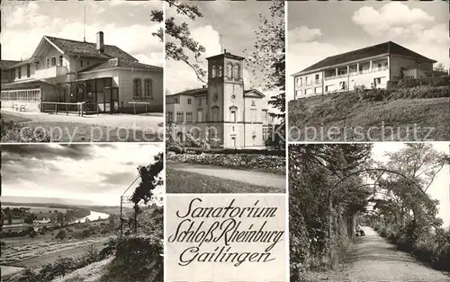 Gailingen Sanatorium Schloss Rheinburg / Gailingen am Hochrhein /Konstanz LKR