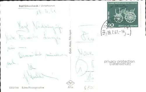 Bad Schwalbach Untertaunus / Bad Schwalbach /Rheingau-Taunus-Kreis LKR