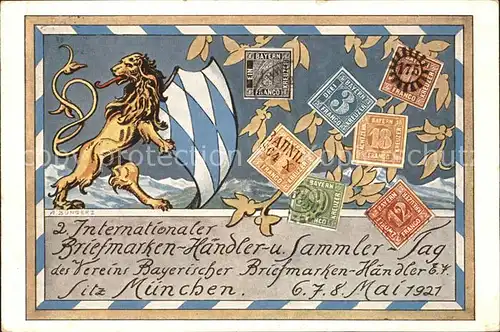 Muenchen 2. Internationaler Briefmarken-Haendler- u. Sammler Tag  / Muenchen /Muenchen LKR