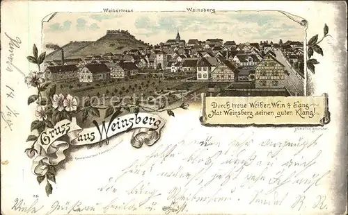 Weinsberg Weibertreue  / Weinsberg /Heilbronn LKR