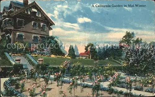 Los Angeles California A California Garden in Mid Winter Kat. Los Angeles