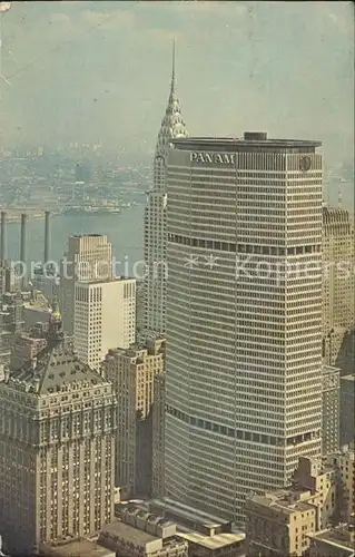 New York City Pan Am Building Skyscraper / New York /