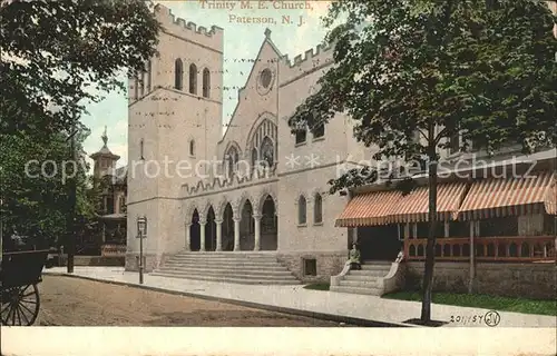 Paterson New Jersey Trinity M. E. Church Kat. Paterson