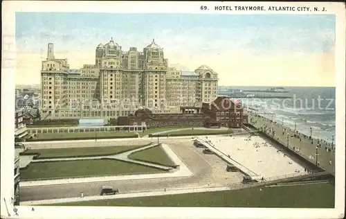 Atlantic City New Jersey Hotel Traymore Beach Kat. Atlantic City