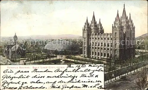 Salt Lake City Temple Square Kat. Salt Lake City