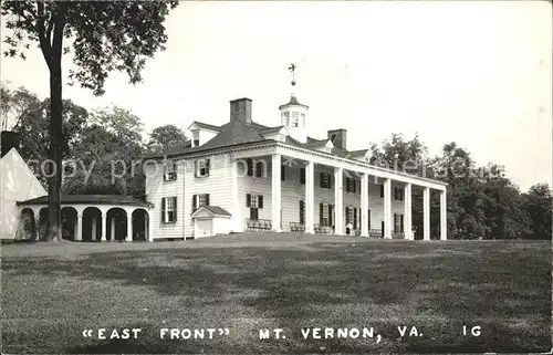 Mount Vernon Virginia George Washington s Home Kat. Mount Vernon