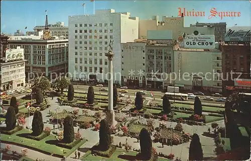 San Francisco California Union Square Monument Kat. San Francisco