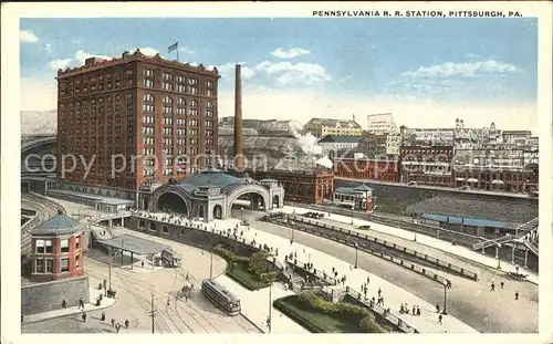 Pittsburgh Pennsylvania Railroad Station Kat. Pittsburgh