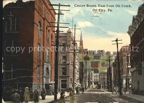 Oil City Pennsylvania Centre Street Kat. Oil City
