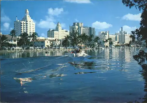 Miami Beach Hotel Row and Indian Creek Kat. Miami Beach