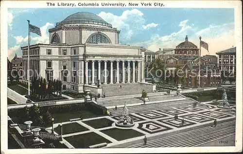 New York City Library Columbia University / New York /