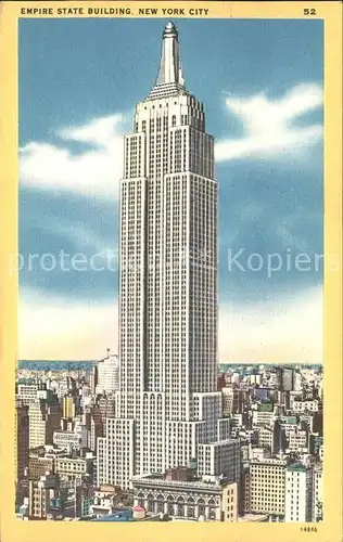 New York City Empire State Building Skyscraper / New York /